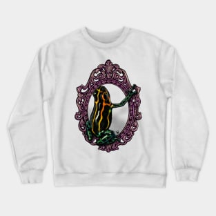 Herp Cameo: Poison Dart Frog Crewneck Sweatshirt